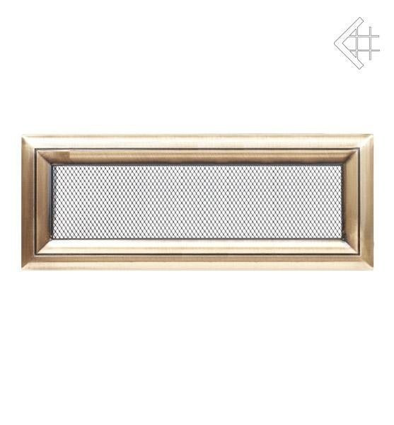 Вентиляционная решетка для камина Kratki 11х42 Оскар латунь 42O