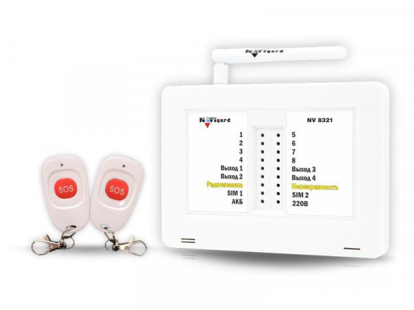 GSM комплект тревожной сигнализации NV 8321ТК