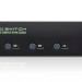 Переключатель KVM Aten, портов: 4 х HDB-15, 44х76,1х200 мм (ВхШхГ), RS232, цвет: чёрный