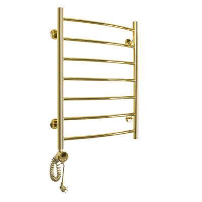 Электрический полотенцесушитель Domoterm Калипсо П12 500x1000 EL золото