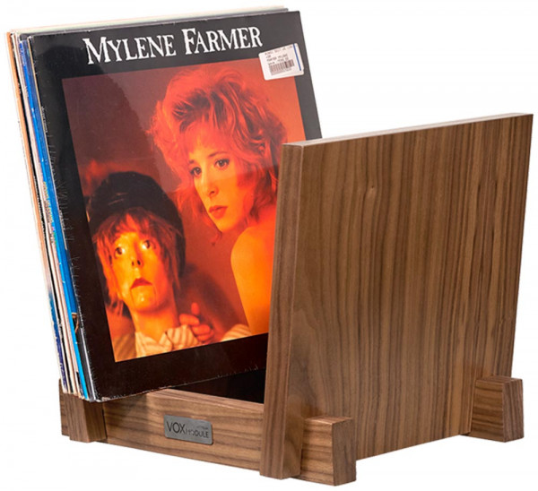 Стойка для хранения виниловых пластинок VOXmodule Vinyl Stand 01 walnut