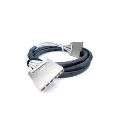 Сборка кабельная разветвительная Hyperline, кат. 6A, экр., S/FTP, RJ45/8P8C, d 7,5 6м, LSZH, AWG23 серый, 19", с кассетами, (PPTR-CT-CSS/C6AS-D-CSS/C6AS-LSZH-6M-GY)