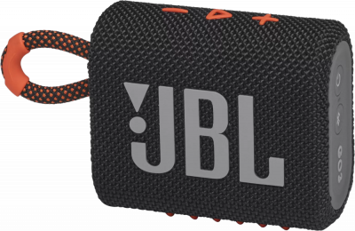 Портативная акустика JBL GO 3 Black/Orange