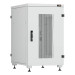 Шкаф телекоммуникационный напольный TLK Lite II, IP20, 18U, 975х600х800 мм (ВхШхГ), дверь: перфорация, задняя дверь: металл, боковая панель: сплошная съемная, разборный, цвет: серый, (TFI-186080-PMMM-R-GY)