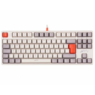 Игровая механическая клавиатура Xtrfy XG-K4-RGB-TKL-RETRO-R-RUS