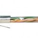 Кабель витая пара Belden, SF/UTP, 4 пар., кат. 5е, проводник Ø 0,51мм, AWG24, LSNH, 125МГц, 1м (катушка 500м), с рипкордом, тип прокладки: внутри зданий, цвет: серый