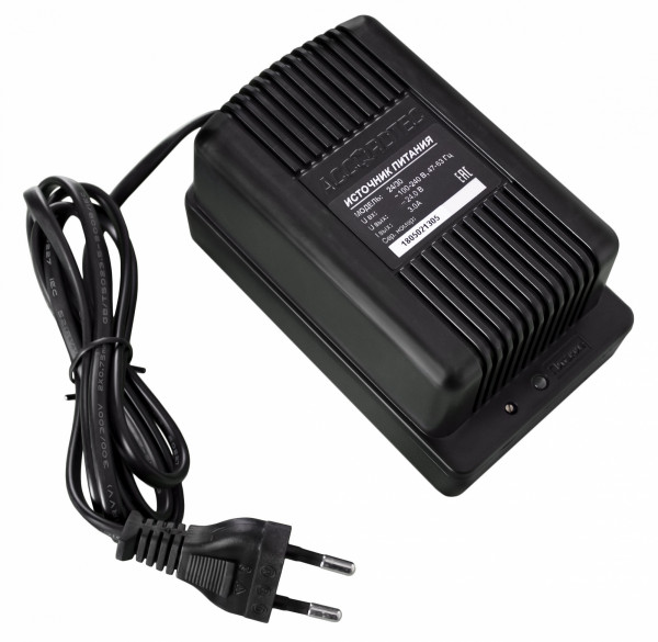 Блок питания AccordTec, пластик, цвет: чёрный, AT-24/30 для контроля доступа, ОПС, видео, СКУД, помещения, (AT-02363)