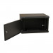 Шкаф телекоммуникационный настенный WRline TW, 19", 6U, 367х600х600 мм (ВхШхГ), дверь: металл, боковая панель: сплошная несъемная, разборный, цвет: чёрный