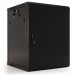 Шкаф телекоммуникационный настенный Hyperline TWB, 19", 22U, 1086х600х450 мм (ВхШхГ), дверь: металл, боковая панель: сплошная съемная, разборный, цвет: чёрный
