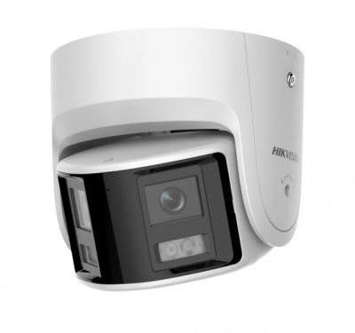 Сетевая IP видеокамера HIKVISION ColorVu, купольная, улица, 4Мп, 1/2,5’, 3040х1368, цв:0,005лк, об-в:2,8мм, DS-2CD2347G2P-LSU/SL(2.8mm)(C)