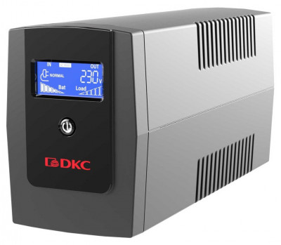 Блок бесперебойного питания DKC line-interactive Info LCD 800 Ва 5 мин