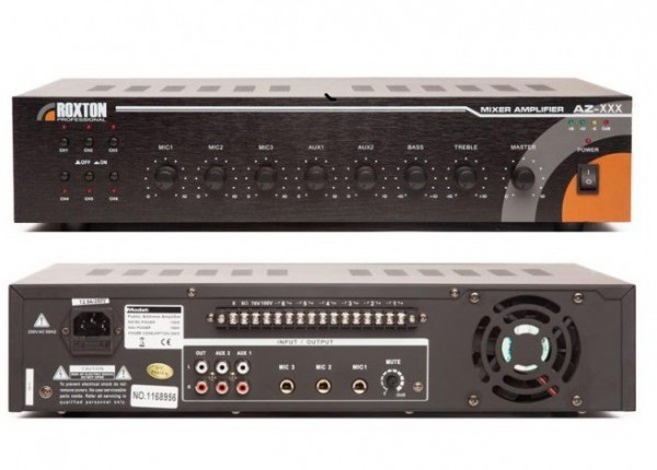 Усилитель трансляционный зональный, 480 Вт AZ-480