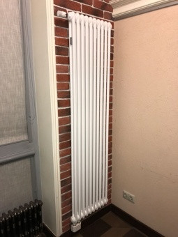 Стальной трубчатый радиатор 2-колончатый Arbonia 2180/10 N69 твв RAL 9016