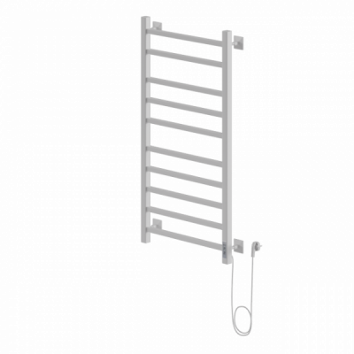 Электрический полотенцесушитель Ника STEP-2 100/50 RAL9016 белый матовый правый тэн