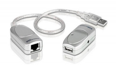 Удлинитель Aten, портов: 1, USB (Type A), (UCE60-AT)