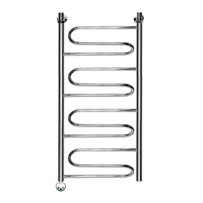 Электрический полотенцесушитель Ника ЛZ Электрическая Лесенка Зигзаг 100х40 -4 лев