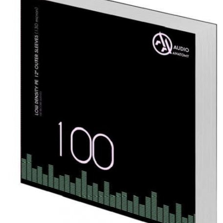 Внешние конверты Audio Anatomy 100 X LOW DENSITY PE 12INCH OUTER SLEEVES - 130 MICRON