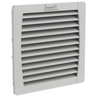 Фильтр Pfannenberg, выпускной, 177х177 мм (ВхШ), IP55, для вентилятора PF, цвет: серый, (устойчив к ультрафиолетовому излучению)