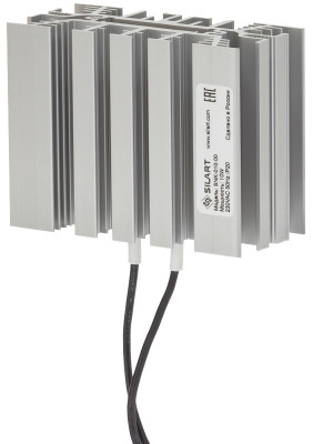 Нагреватель SILART SNK, 80х80х35 мм (ВхШхГ), 60Вт, на DIN-рейку, для шкафов, 230V