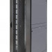 Шкаф серверный напольный Eurolan Rackcenter D9000, IP20, 48U, 2320х750х1200 мм (ВхШхГ), дверь: перфорация, задняя дверь: двойная распашная, перфорация, боковая панель: сплошная, 2 части, собранный, цвет: чёрный, (60F-48-7C-94BL)