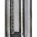Шкаф серверный напольный Eurolan Rackcenter D9000, IP20, 48U, 2320х750х1200 мм (ВхШхГ), дверь: перфорация, задняя дверь: двойная распашная, перфорация, боковая панель: сплошная, 2 части, собранный, цвет: чёрный, (60F-48-7C-94BL)