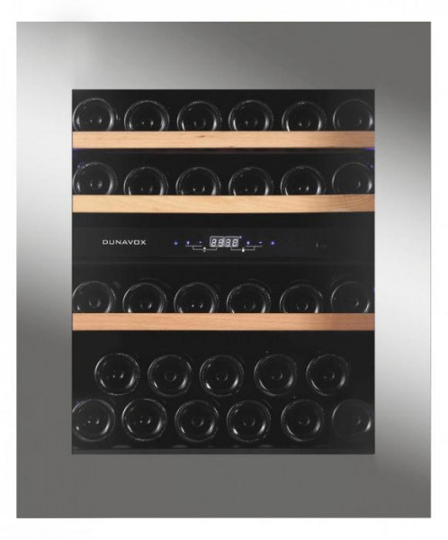 Встраиваемый винный шкаф 22-50 бутылок Dunavox DAV-32.81DSS.TO