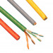 Кабель витая пара Hyperline, U/UTP, 4 пар., кат. 5е, проводник Ø 0,61мм, AWG24, LSZH (нг(A)-HF), 100МГц, 1м (бухта 100м), многожильный (patсh), тип прокладки: внутри зданий, цвет: жёлтый