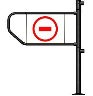 Калитка ограждения левая Флажок 32-ЛМ