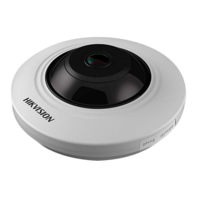 Сетевая IP видеокамера HIKVISION, купольная, помещение, 1/2,8’, ИК-фильтр, цв: 0,005лк, фокус объе-ва: 1,16мм, цвет: белый, (DS-2CD2935FWD-I(1.16mm))