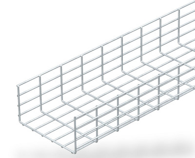 Проволочный лоток BETTERMANN SGR 155, Ø проволки, мм: 6, 500х155х3000 (ШхВхД), Тип: SGR 155 500 G, сталь, покрытие: гальваническое цинкование, (6003685)