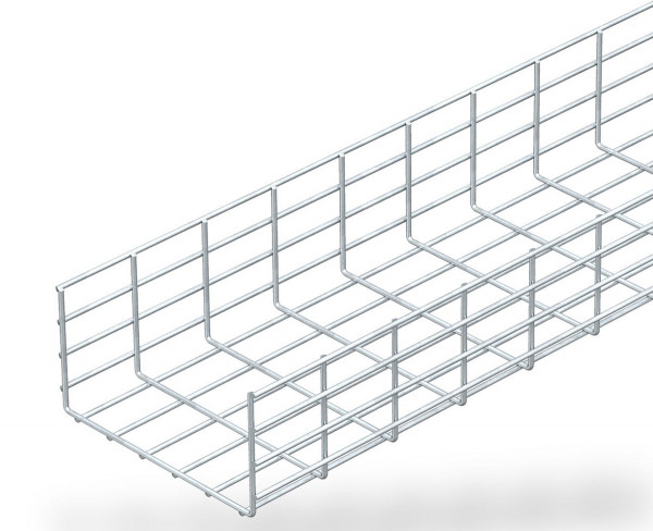 Проволочный лоток BETTERMANN SGR 155, Ø проволки, мм: 6, 500х155х3000 (ШхВхД), Тип: SGR 155 500 G, сталь, покрытие: гальваническое цинкование, (6003685)