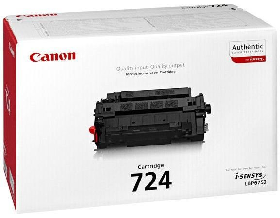 Картридж Canon 724 Black