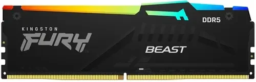 Оперативная память 32Gb DDR5 5200MHz Kingston Fury Beast RGB (KF552C40BBA-32)