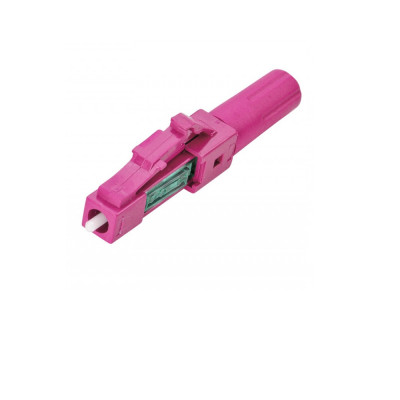 Коннектор Eurolan, LC/PC, Simplex, оболочка волокна (мм):  2,0, 3,0, пурпурный