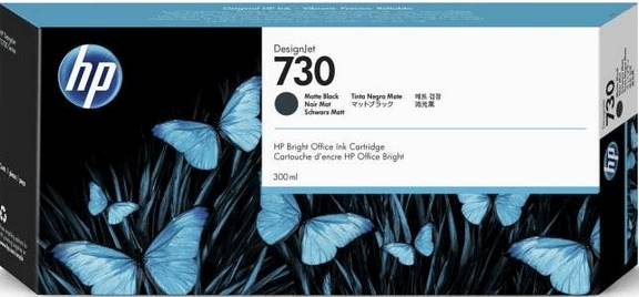 Картридж HP P2V71A (№730) Matte Black