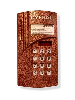 Вызывная панель цветная Цифрал CCD-40/VC