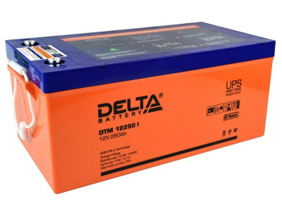 Аккумулятор герметичный свинцово-кислотный Delta DTM 12250 I
