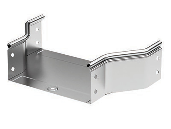 Переходник DKC S5 Combitech, симметричный, для металлических лотков, 500х50х250 (ШхВхД), толщина: 0,8 мм, сталь, покрытие: м. Сендзимира, с комплектом крепежа, упаковка: 1 шт, ширина уменьшения 200мм