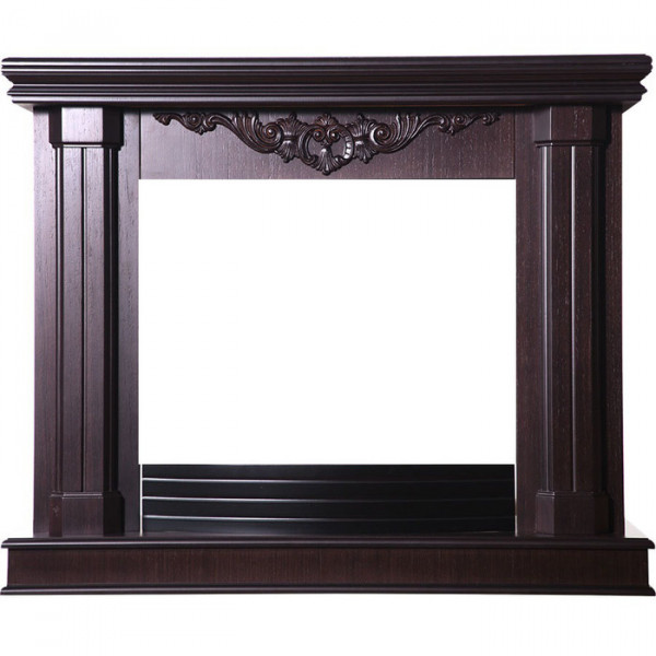 Широкий портал InterFlame Джениус Под очаг Panoramic 25 LED FX (тёмный дуб; венге)