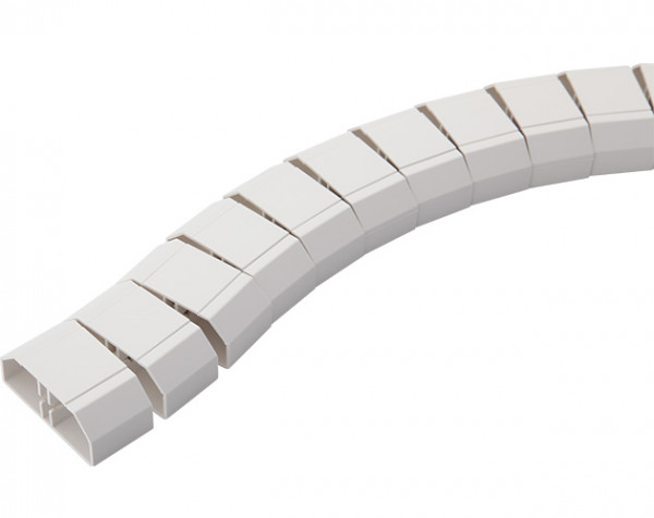 Организатор коммутационных шнуров Simply Connect, гибкий, цвет: белый, (50 звеньев)