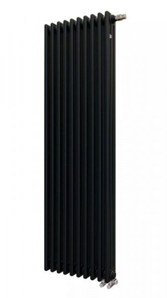 Стальной трубчатый радиатор 3-колончатый Zehnder Charleston Completto 3180/10/V001/RAL 9217