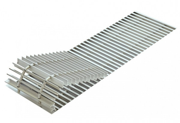 Рулонная решетка для внутрипольного конвектора KVN-KVQ Kermi 230x2500 алю ELO