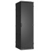 Шкаф телекоммуникационный напольный TLK Indystry, IP54, 42U, 2105х600х800 мм (ВхШхГ), дверь: металл, задняя дверь: металл, боковая панель: сплошная, разборный, цвет: чёрный, (TFM-426080-MMMM-BK)