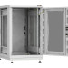 Шкаф телекоммуникационный напольный TLK Practical, IP20, 18U, 945х600х800 мм (ВхШхГ), дверь: стекло, задняя дверь: металл, боковая панель: сплошная съемная, разборный, цвет: серый, (TFR-186080-GMMM-R-GY)