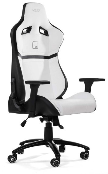 Игровое кресло WARP Gr White/Black