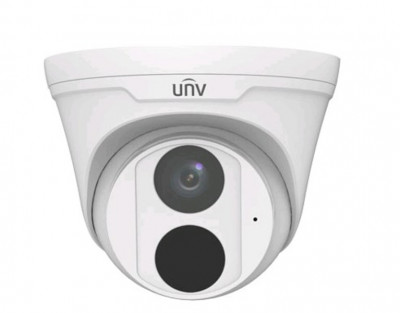 Сетевая IP видеокамера Uniview, купольная, помещение, 4Мп, 1/3’, 2688×1520, 25к/с, ИК, цв:0,003лк, об-в:2,8мм, IPC3614LE-ADF28K-G-RU