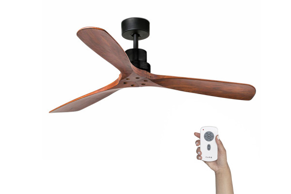 Вентилятор без подсветки Faro LANTAU MATT BLACK (33516DC)