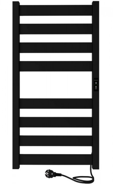 Электрический полотенцесушитель INDIGO Oktava Slim 5 (el) 80/40 Черный муар