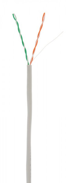 Кабель «витая пара» (LAN) для структурированных систем связи U/UTP 2pair, Cat5, In, PVC (UEC-UU002-5-PVC-GY-5)