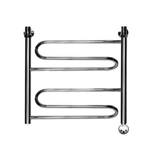 Электрический полотенцесушитель Ника ЛZ Электрическая Лесенка Зигзаг 50х50 -2 прав